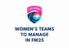 FM25 Women’s Teams: San Diego Wave