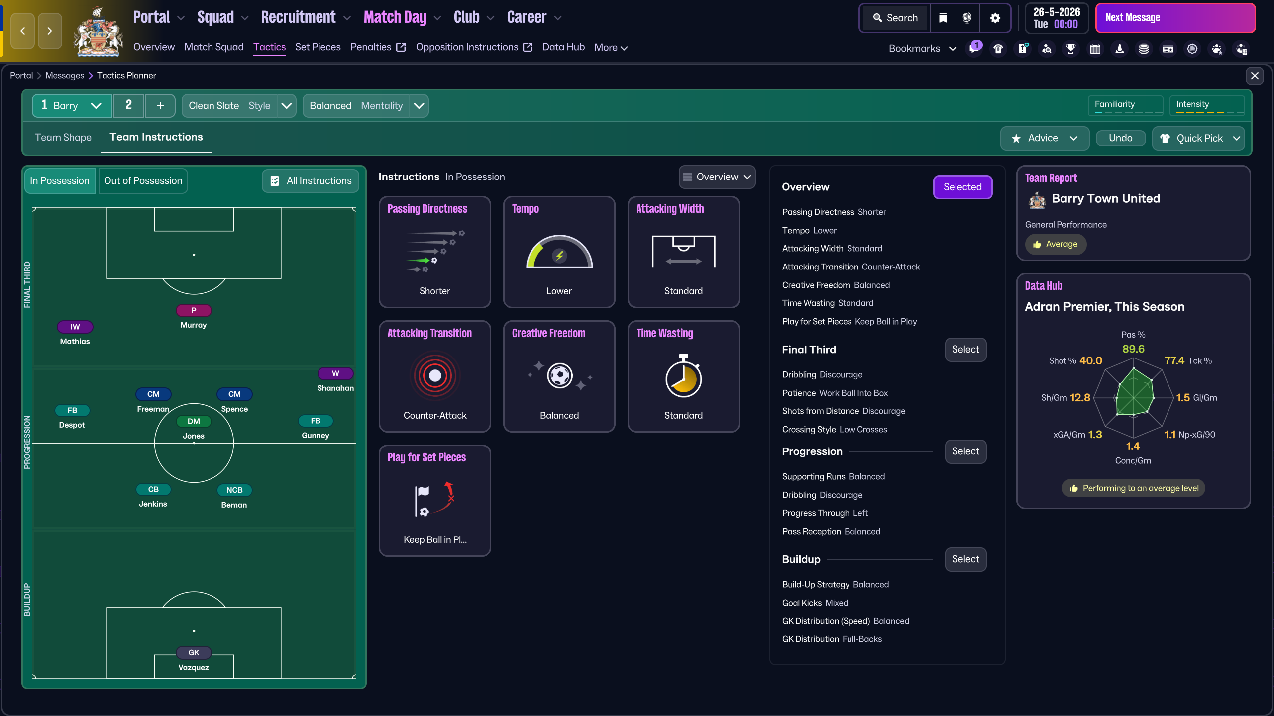 Season 1 in possession instructions