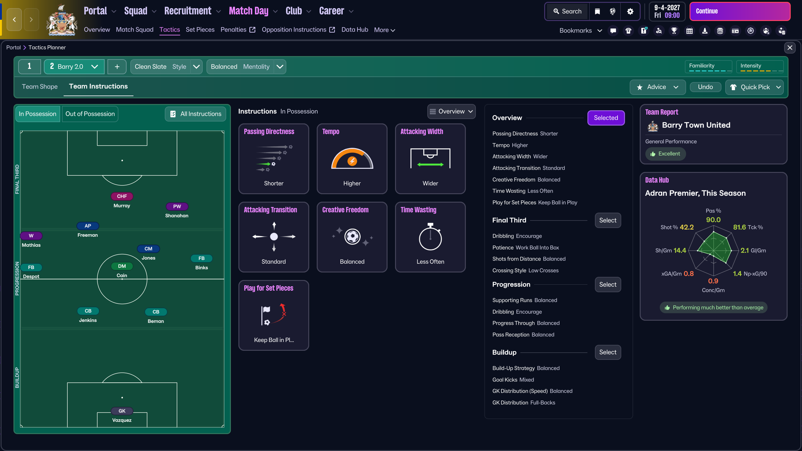 Season 2 in possession instructions
